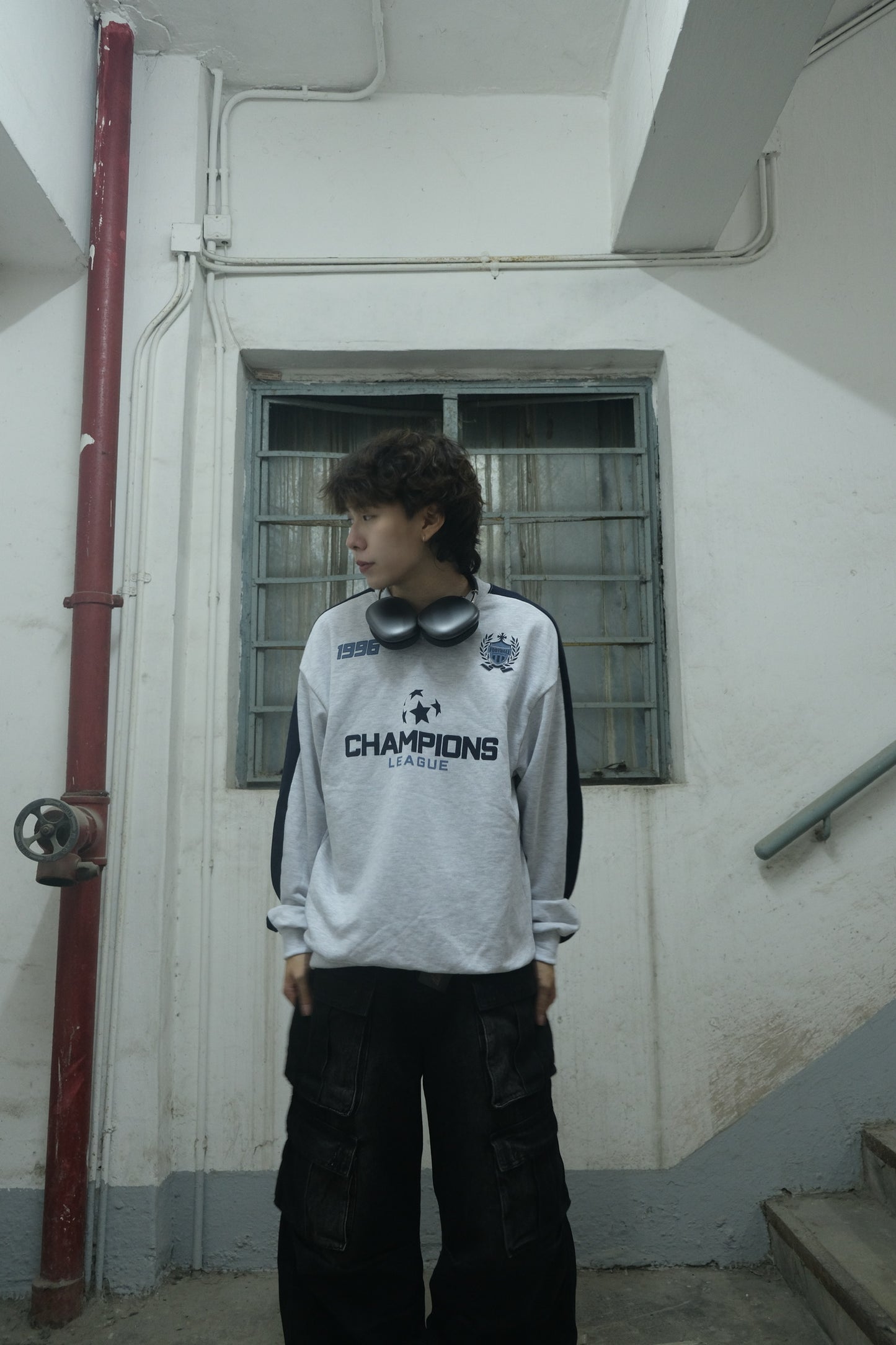 S713 two-color sweatshirt