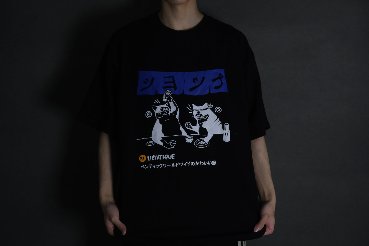 S704 貓貓圖案T恤