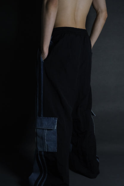 S719 Denim and sports trousers